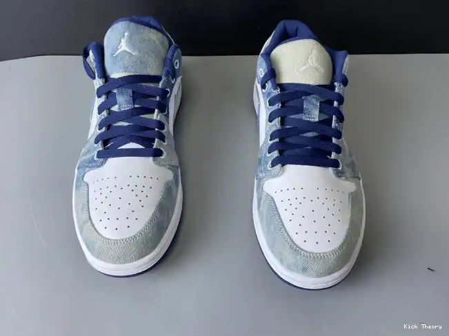 Kick Theory Jordan Washed 1 Denim CZ8455-100 Low Air 0513